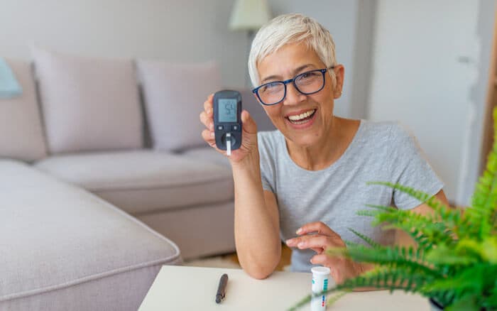 Blood sugar testing at home